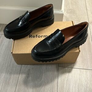 Reformation Agatha Loafers size 8